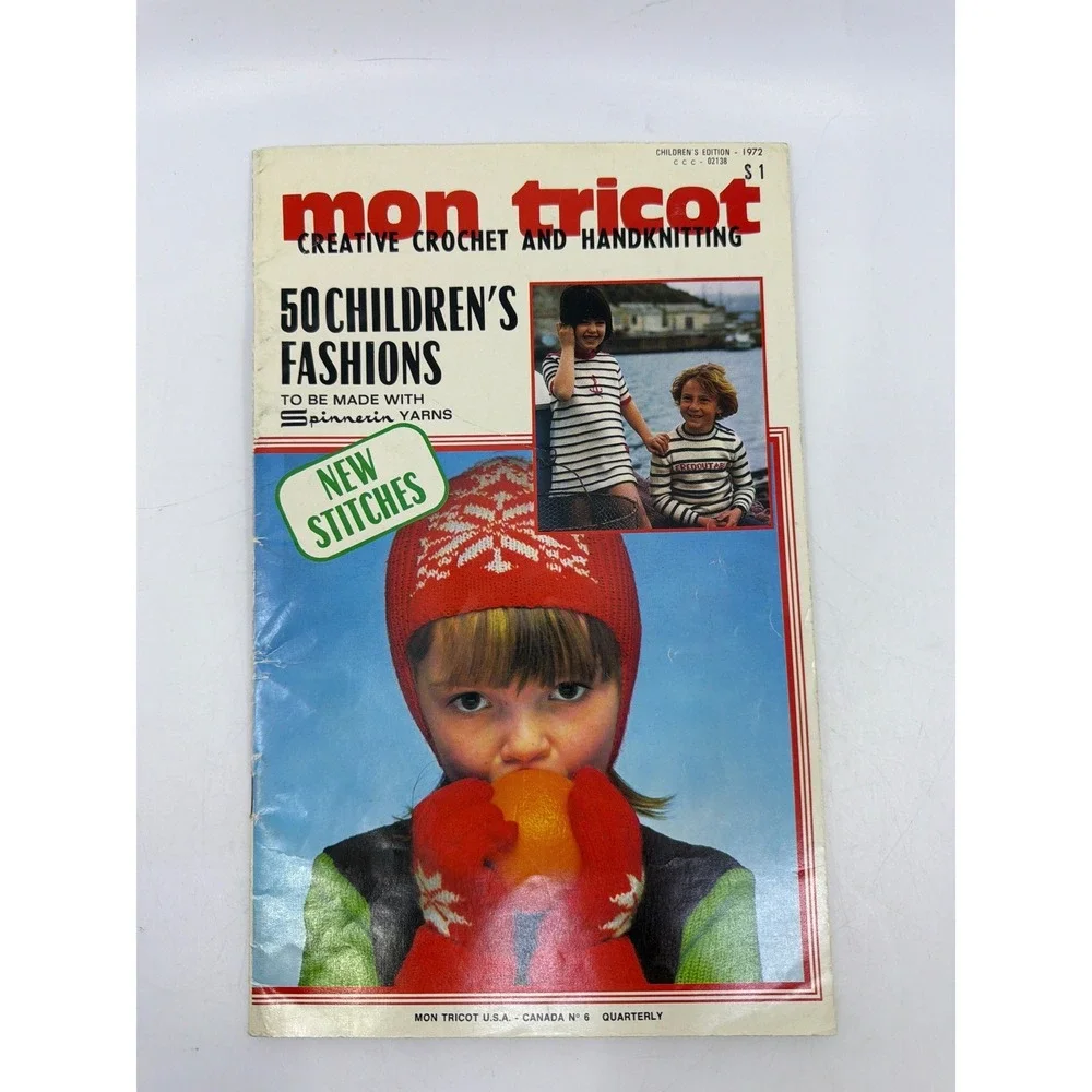 Vintage 60s 70s Knitting Pattern Book Lot Bear Brand Bernat  5lb Bulk‎